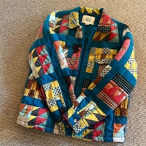 BDG Men’s Patchwork jacket unisex